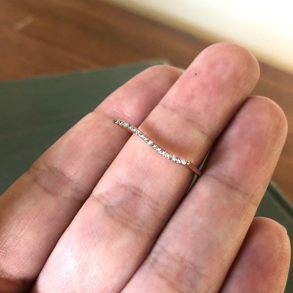 Free w. Purchase-Super Thin CZ Ring - Picture 2 of 3